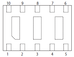 Application Circuit Diagram - Littelfuse SP3384NUTG 3.3V 15A Diode Array